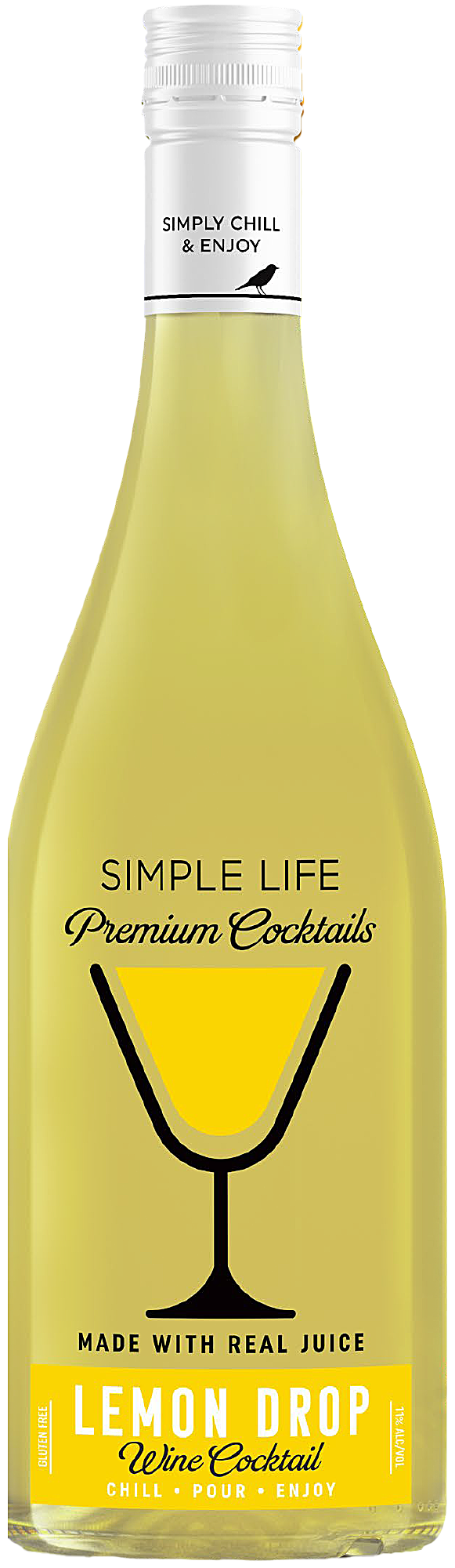 Simple Life Wine-Based Lemon Drop Cocktail