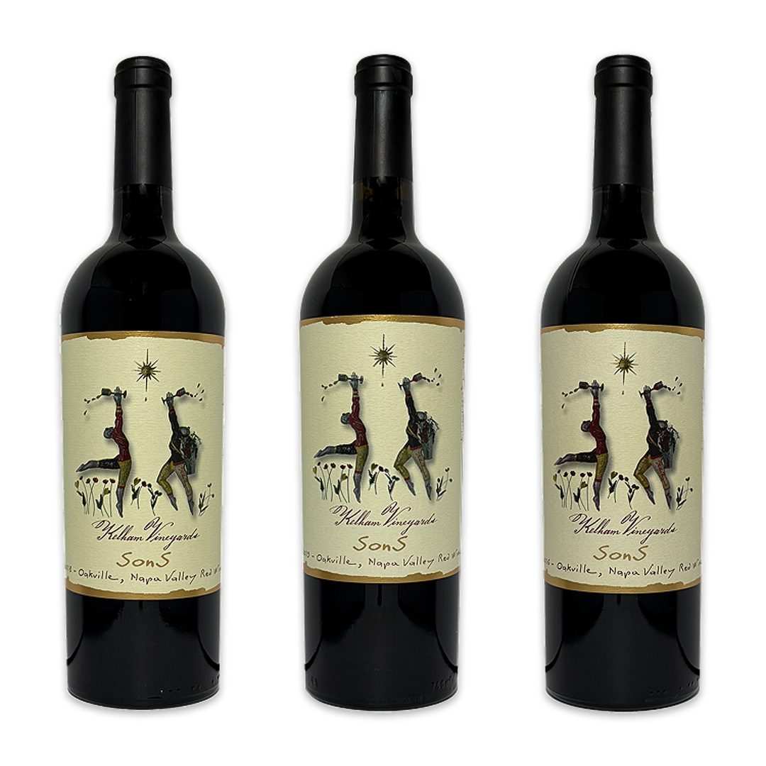 Kelham Vineyards Sons Red Blend 3-Pack