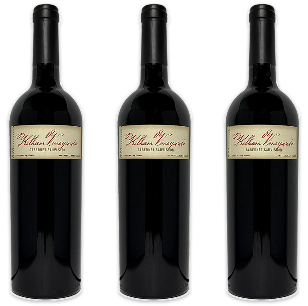 Kelham Cabernet Sauvignon Oakville AVA Napa California 2012 3-Pack