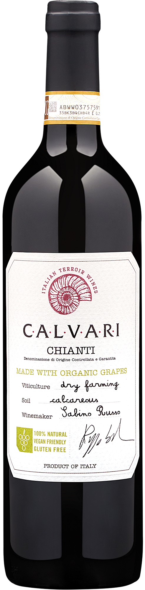 2020 Calvari Organic Chianti D.O.C.G.
