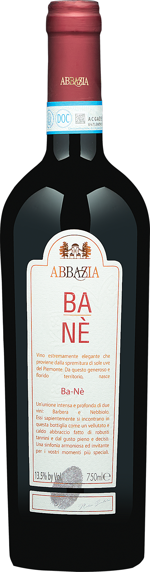 2024 Abbazia Bané Monferrato D.O.C.