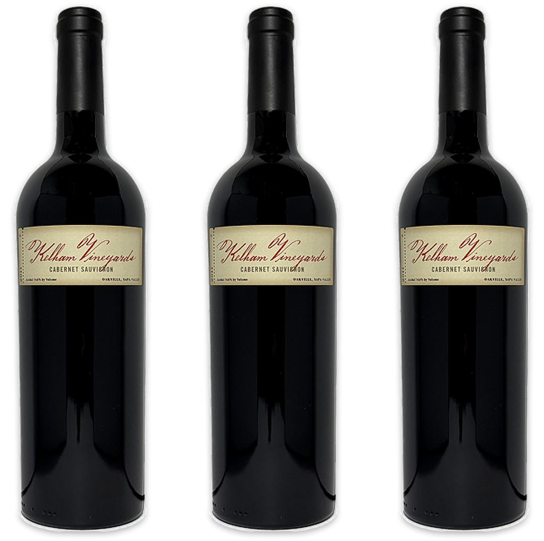 Kelham Cabernet Sauvignon Oakville AVA Napa California 2011 3-Pack
