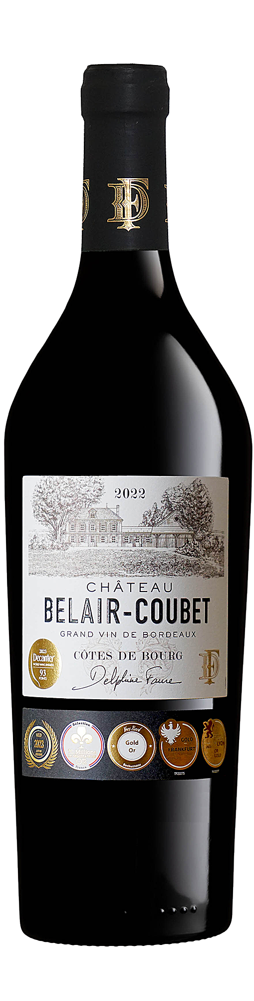 2022 Château Belair-Coubet Côtes de Bourg Bordeaux Rouge